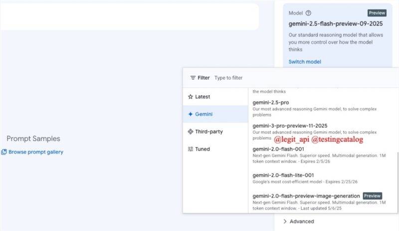 Google Gemini 3 Pro预览版现身Vertex AI:支持百万级上下文窗口-Mo 动态