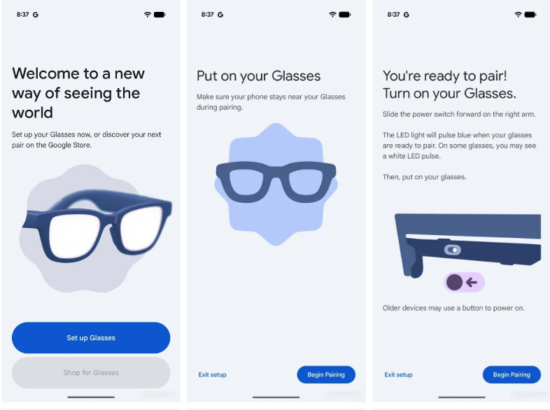 谷歌 Android XR 眼镜应用曝光:支持3K 视频与 Gemini 端侧对话检测-Mo 动态